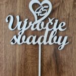 Zápich na tortu - 45 Výročie svadby /03/