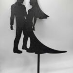 Svadobný pár 04 /čierna/