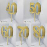 Plastové čísla sada /40,50,60,70,80/