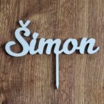 Zápich na tortu - meno Šimon