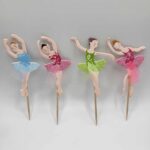 Zápich do cupcakes - Baletky