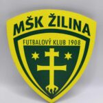 Dekorácia na tortu/magnetka - MŠK Žilina /6/