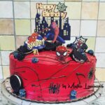 pap.zápich na tortu Happy Birthday - Spiderman 02 – Obrázok 3