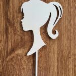 Zápich na tortu - Silueta žena 01/13/