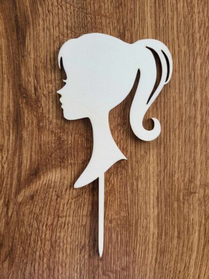 Zápich na tortu - Silueta žena 01/13/