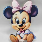 Dekorácia na tortu/magnetka Minnie 17