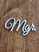 Promócie - nápis - Mgr. /8,5/