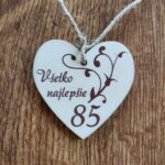 Visačka – Všetko najlepšie 85 /02/