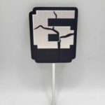 zápich na tortu Minecraft – číslo 6