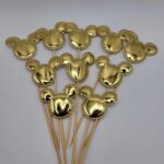 SADA – zlaté hlavy Minnie – /papierové vankúšiky/