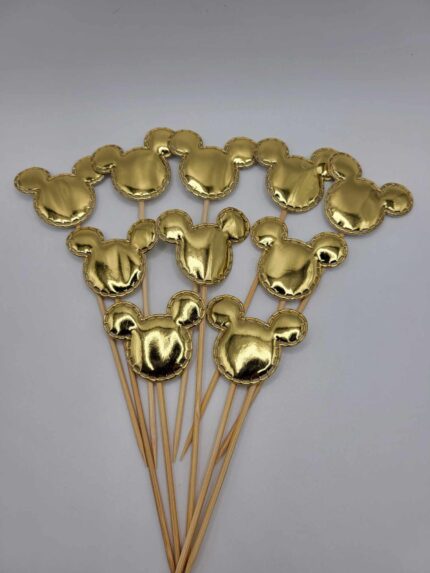 SADA – zlaté hlavy Minnie – /papierové vankúšiky/