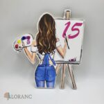 Magnetka - Mladá maliarka+ číslo – Obrázok 5