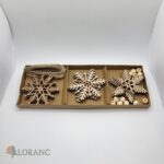 Výrez - Snehová vločka /A variant/ - sada – Obrázok 2