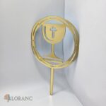 Dekorácia na tortu/zápich – pl. kalich