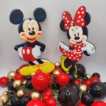 Dekorácia – Guličky /červené + čierne + zlaté/ SADA 48 – Obrázok 2