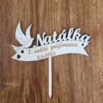 Zápich na tortu / prijímanie + meno a dátum