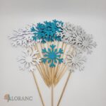 Zápich – Snehové vločky SADA – Obrázok 2