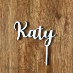 Zápich na tortu - meno Katy