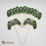 Zápich do cupcakes - Hracia konzola/Game on 01