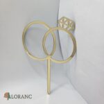 pl. zápich na tortu - Prstene