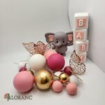 Dekorácia – Guličky + sloník SADA 30