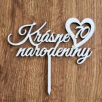 Zápich na tortu - Krásne narodeniny ♥ 70