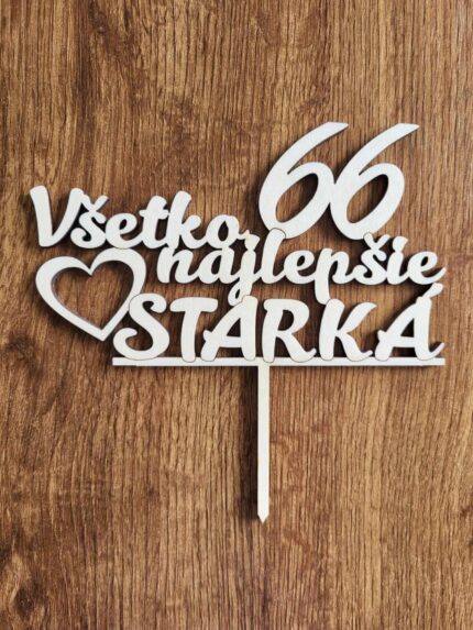 Všetko najlepšie ♥ starká 66
