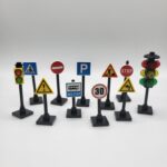 Dekorácia na tortu - Dopravné značky 01