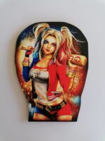 Dekorácia na tortu/magnetka Harley QUINN 02 – Obrázok 2