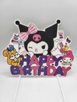 Pap.zápich na tortu Happy Birthday /Kuromi & Melody /Hello Kitty/ – Obrázok 3