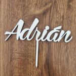 Zápich na tortu meno  Adrián 02 /modrý