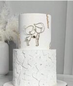 pl. dekorácia na tortu - Zaľúbený pár /dievča + chlapec/ – Obrázok 2