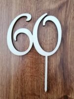 zápich na tortu číslo 60 /FRENCH/7/