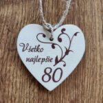Visačka – Všetko najlepšie 80 /02/