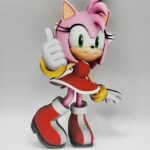 zápich na tortu - magnetka - Ježko SONIC - AMY ROSE