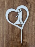 Svadobný pár v srdci 02