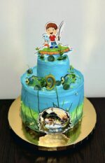 Dekorácia na tortu/magnetka Ryba – Obrázok 3