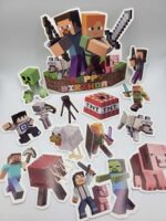 zápich na tortu Happy Birthday – Minecraft 04