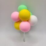 Balóniky 01 /biela-žltá-zelená-ružová/