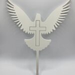 Zápich - Holubica 02 /biela/