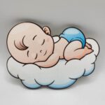Bábätko - Chlapček na obláčiku