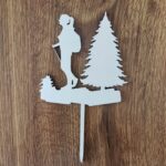 zápich na tortu - Turistka