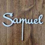 Zápich na tortu meno Samuel 01