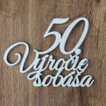 Nápis na tortu - 50. výročie sobáša
