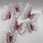 Dekorácia na tortu - motýle 3D/34