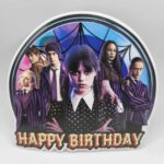 Papierový zápich - Happy Birthday - Wednesday 01