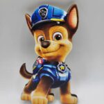 Dekorácia na tortu/magnetka Labková patrola – Chase 04