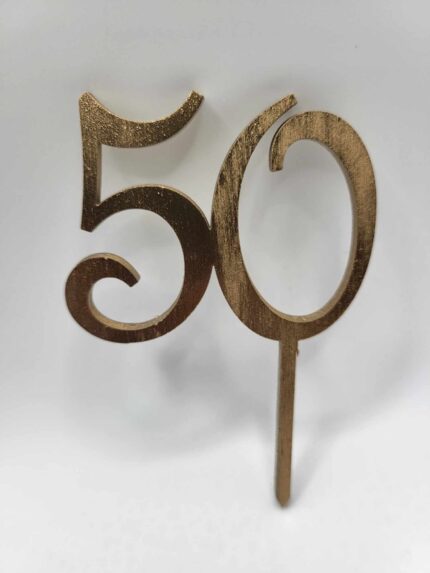 číslo 50 /french/zlatá/5,5/