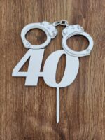 Zápich na tortu číslo 40 + putá