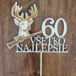 Všetko najlepšie - 60 + jeleň
